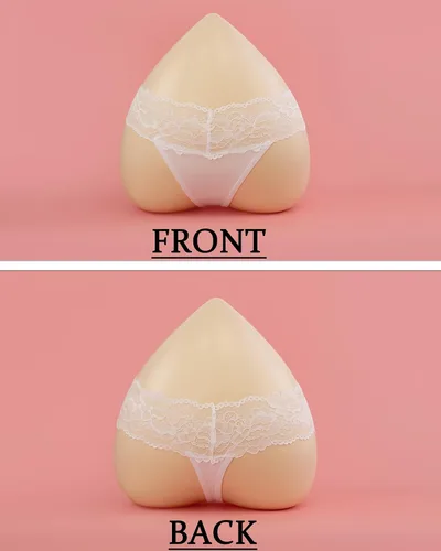 Vista 4 de Ropa interior de encaje para mujer, tangas de cintura baja, tangas de encaje sin costuras
