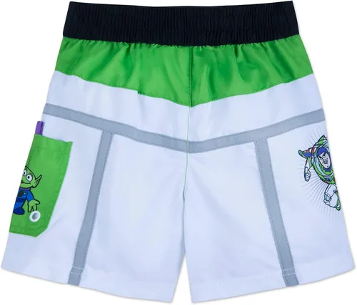 Vista 3 de Disney Buzz Lightyear - Bañador para niños, color blanco