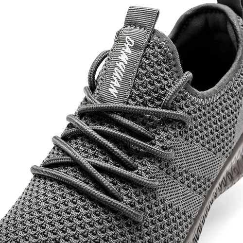 Vista 3 de Yytlch Tenis para hombre, antideslizantes, transpirables, ligeros, para gimnasio, a la moda