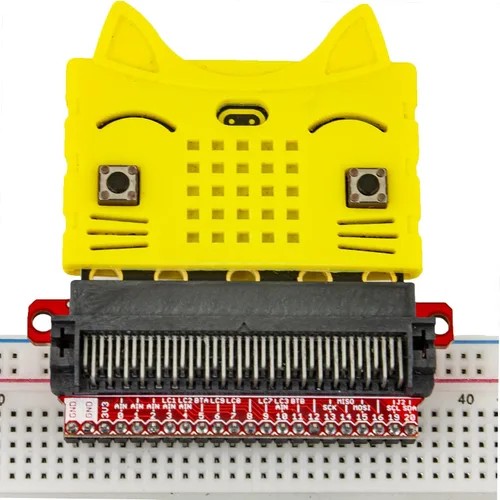 Vista 3 de Breakout (con encabezados) para Micro:bit (no incluido)