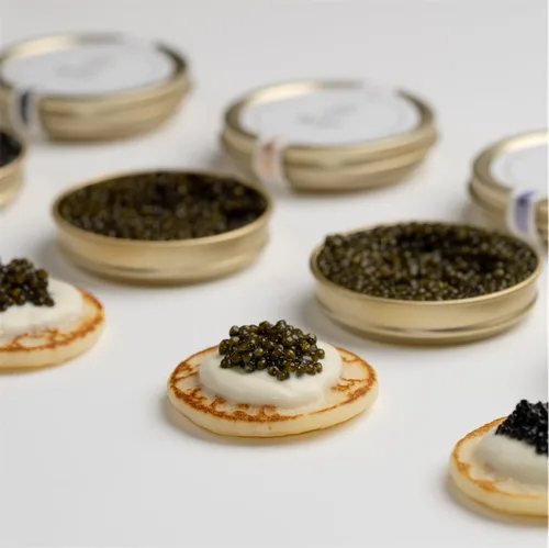 Vista 6 de ORLOFF Caviar de esturión negro ruso Osetra - 1.75 oz / 50 g