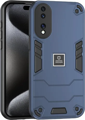 Vista 60 de Funda compatible con Redmi A1, compatible con Redmi A2 2 en 1 [PC dura + TPU], funda de teléfono negra
