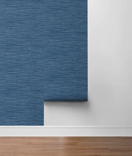 Vista 8 de NextWall Stacy Garcia Home - Papel tapiz de imitación para despegar y pegar (azul marino)