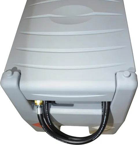 Vista 6 de JohnDow Industries JDI-AFT58 Depósito de combustible diésel auxiliar de 58 galones, con bomba de transferencia eléctrica de 12 voltios, 1 paquete