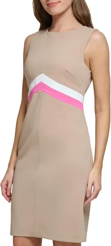 Vista 2 de Tommy Hilfiger Vestido tubo de crepé de buceo