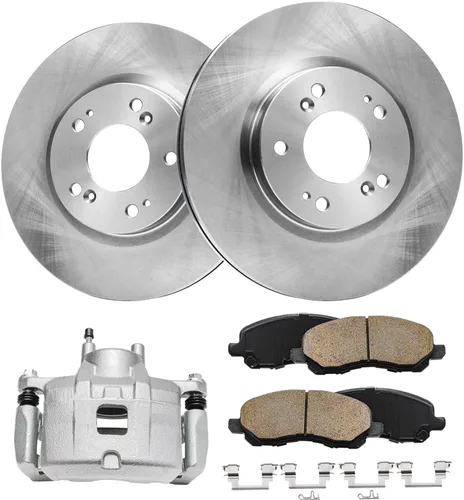 Vista 94 de Detroit Axle - 4 rotores de freno para Ford 1994-2004 Mustang, rotores de freno de disco delanteros y traseros 1995 1996 1997 1998 1999 2000 2001