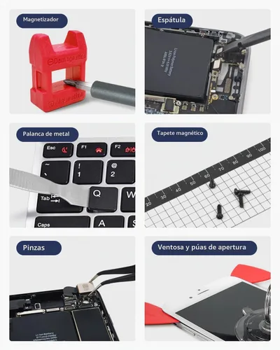 Vista 4 de EasyTime Juego de Destornilladores para Consola de Juegos: Kit de Herramientas de Reparación para Principiantes PS5 para Actualización de SSD