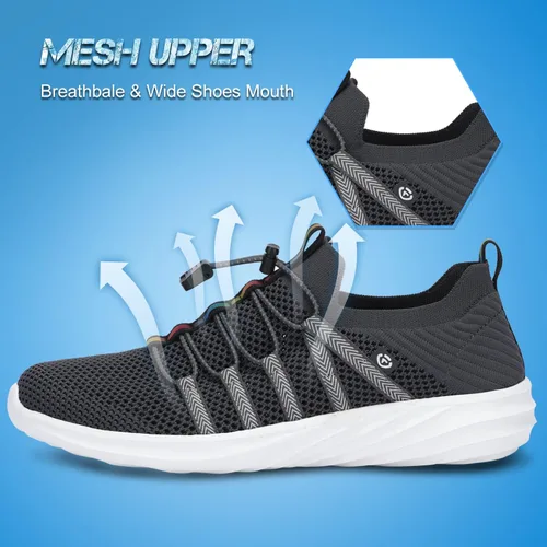 Vista 3 de VIFUUR Zapatos de agua para hombre y mujer, zapatos deportivos para playa, surf, caminar, kayak, barco, piscina