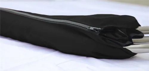 Vista 3 de Parte superior Bimini de aluminio negro de 3 arcos compatible con Monterey 196 MS MONTURA I/O para modelos años 2014-2016
