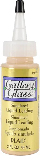 Vista 10 de Gallery Glass Límite líquido, negro, 8 onzas líquidas, líder, perfecto para proyectos de pintura de vidrieras de bricolaje, 19701