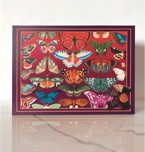 Vista 7 de Western Wild Rompecabezas (mariposas) - Rompecabezas de 1000 piezas - No AI Art Ever - Rompecabezas para adultos - Rompecabezas de animales