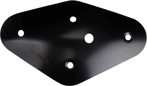 Vista 7 de TRQ Cubierta cromada del espejo manual del lado del pasajero, acabado liso para Volvo VNL 2004-2014