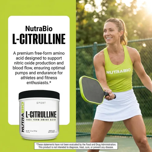 Vista 7 de NutraBio L-citrulina, aminoácido de forma libre, 5.3 oz (150 g)