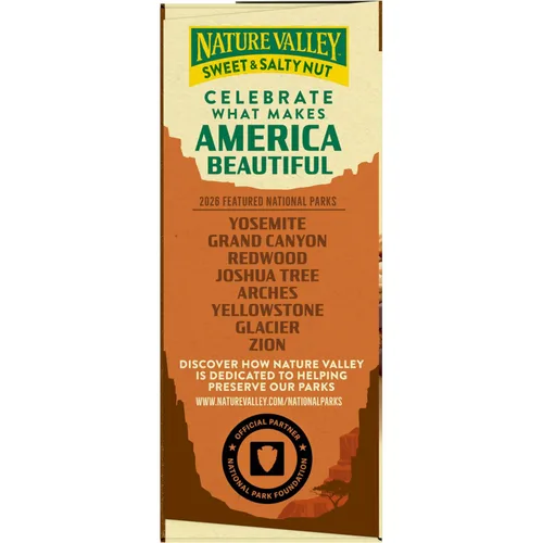 Vista 5 de Nature Valley Barras de granola, chocolate oscuro y almendra, 12 unidades, 14.4 onzas