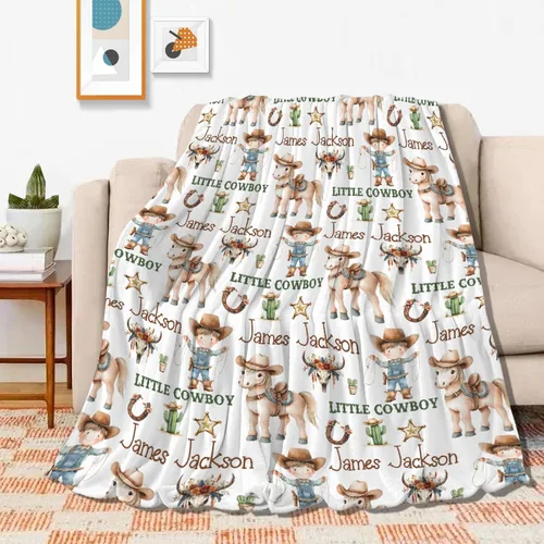 Vista 25 de Manta de caballos regalos para niñas y niños, manta de caballo regalos para decoración de bebé, manta de felpa suave y ligera de franela polar