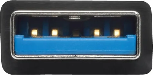 Vista 2 de Eaton Tripp Lite U360-004-SLIM Hub USB 3.0 portátil delgado de 4 puertos con cable integrado
