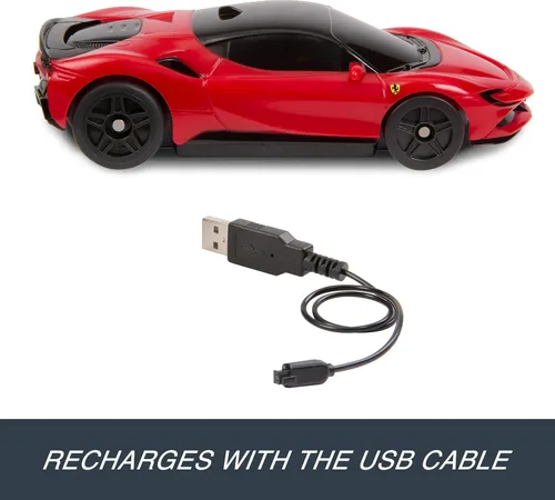 Vista 3 de Hot Wheels RC Ferrari SF90 Stradale Assetto Fiorano, Coche de juguete