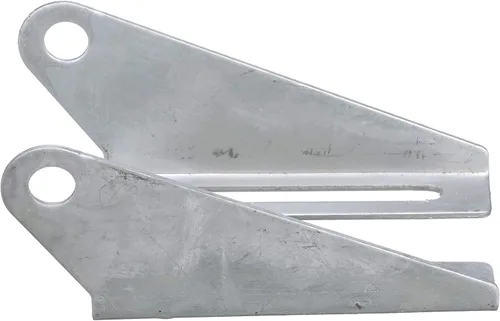 Vista 3 de Seachoice Soporte de rodillo de quilla, remolque de barco galvanizado, tamaño único, natural, 2 piezas