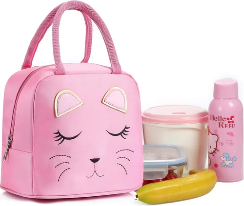 Vista 9 de Mochila escolar para niñas con lonchera para niñas y mochila para libros preescolares primaria