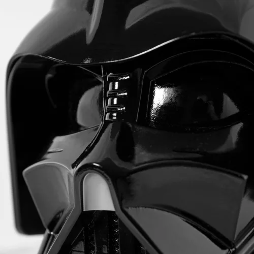 Vista 5 de Tostadora de Star Wars Darth Vader de Uncanny Brands con halo: se ilumina y hace sonidos de sable láser