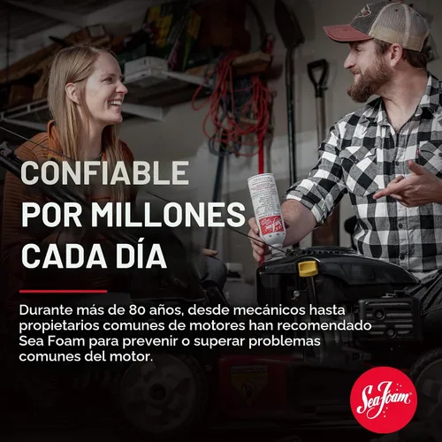 Vista 8 de Sea Foam Aditivo de combustible y aceite para tratamiento de motores, SF16, 16 onzas, paquete de 4 Pack de 4