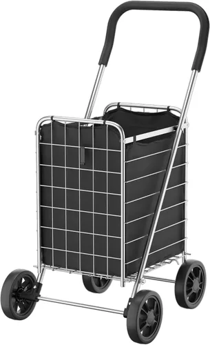 Vista 11 de Carro utilitario rodante WHITMOR 6318 – 2678 Deluxe., Acero, Plateado, L