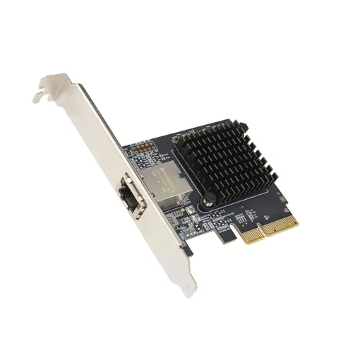 Vista 9 de IO CREST Tarjeta Ethernet de 4 Puertos Gigabit M.2 Clave M+B SI-PEX24092