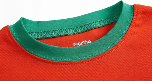 Vista 5 de Pijamas de Navidad para niños pequeños y niñas, 100% algodón, dinosaurio, estrellado, ropa de dormir de manga larga, 2 piezas, ropa para niños