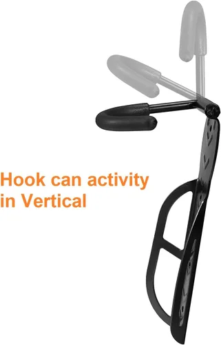 Vista 6 de Soporte de pared Eletric para scooter, ganchos para interiores, garaje, cobertizo, soporte de gancho vertical para bicicleta, scooter eléctrico