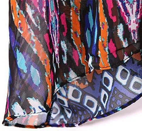 Vista 6 de Yonala - Salida de playa para mujer verano bikini cardigan, talla única