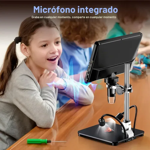 Vista 3 de Hayve 10,1" moneda entera de la visión del microscopio 2000X de la moneda