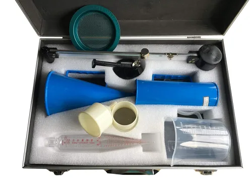 Vista 4 de Kit de prueba de lechada, hidrómetro de lodo, viscosímetro de lodo, embudo de pantano y taza de viscosidad