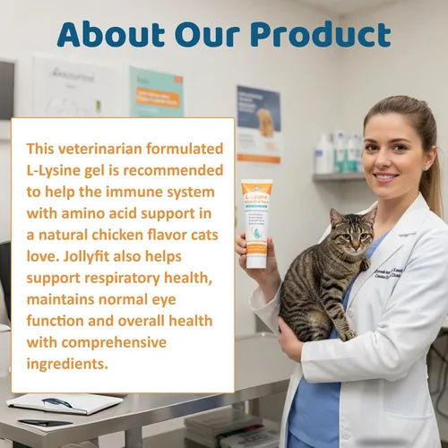 Vista 7 de L-Lisina para Gatos Pasta Oral – Apoyo Inmune y Respiratorio para Felinos – con Colágeno, Zinc, Multivitaminas y Probióticos – Sabor Natural