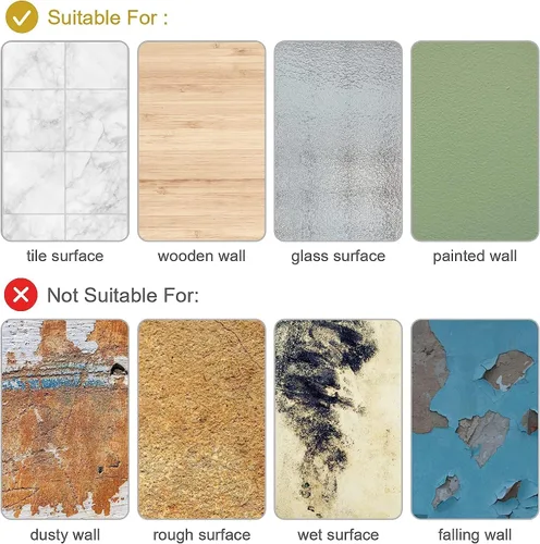 Vista 5 de Paquete de 10 láminas de azulejos de espejo redondo acrílico de 4