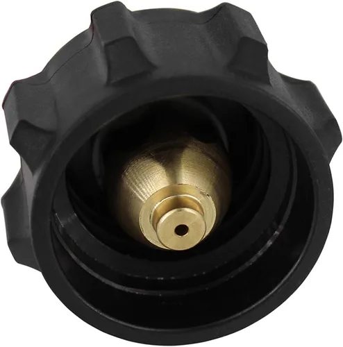 Vista 4 de MENSI Nuevo QCC1 Adaptador de recarga de propano para tanque de botella de propano de 1 libra de cilindro de 20 ~ 40 libras con válvula de control