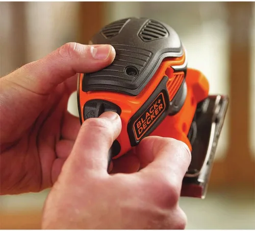 Vista 9 de Black+Decker BDEQS300 - Lijadora orbital de 1/4 de hoja