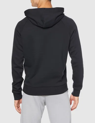 Vista 3 de Under Armour Rival Sudadera con capucha, para hombre, de vellón, con logotipo grande