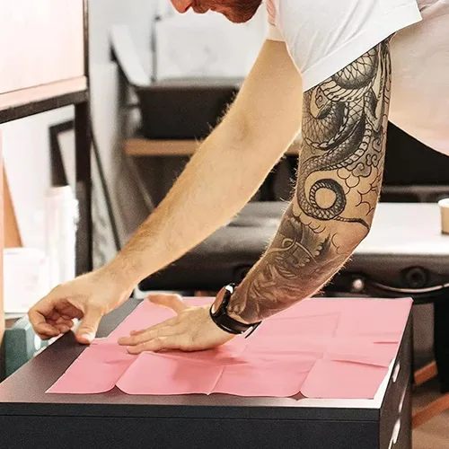 Vista 6 de Kit de práctica de tatuaje 554pcs para principiantes, kit de tatuaje todo