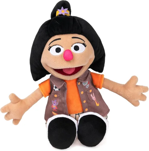 Vista 10 de GUND Sesame Street - Peluche oficial de Gabrielle, muñeca de felpa prémium para edades de 1 año en adelante, 13 pulgadas