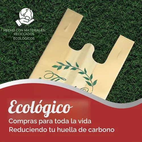 Vista 7 de Simply Cool Paquete de 300 bolsas reutilizables "Thank You" ecológicas para comestibles de 21.5 x 12.2 x 7.2 pulgadas, bolsas de compras duraderas