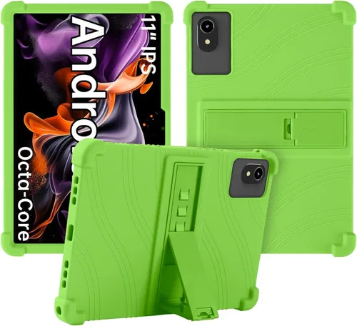 Vista 14 de Funda para tablet ApoloSign EP1095T/ApoloMedia EP1095T de 11 pulgadas, funda protectora de silicona suave, apta para niños, cubierta de tableta