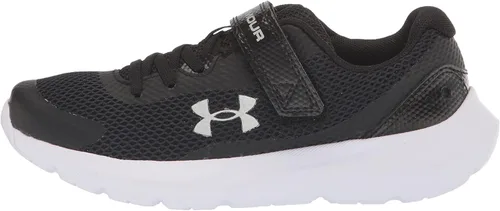 Vista 8 de Under Armour Tenis unisex para correr con cierre alternativo Surge 3, Negro