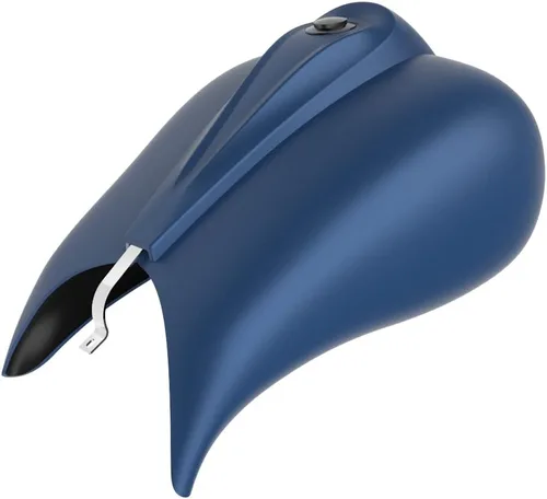 Vista 109 de Cubiertas de tanque estiradas con consola de tablero y tapa de tanque de combustible, cubiertas de combustible de galón para Harley Touring Whisky