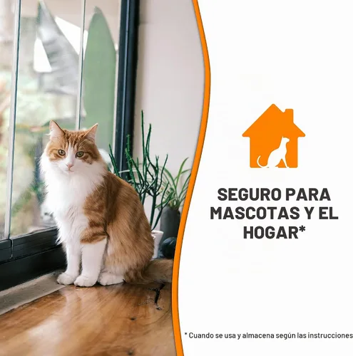 Vista 7 de Nature's Miracle Removedor de manchas y olor solo para gatos con Oxy, 710 ml