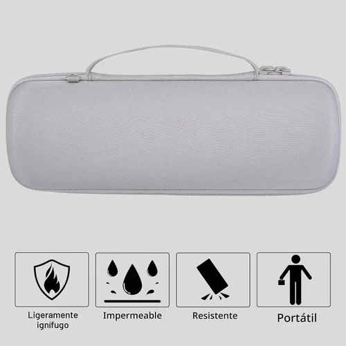 Vista 7 de co2CREA Carcasa rígida para altavoz compacto Sony ULT Field 1, color blanco Estuche blanco