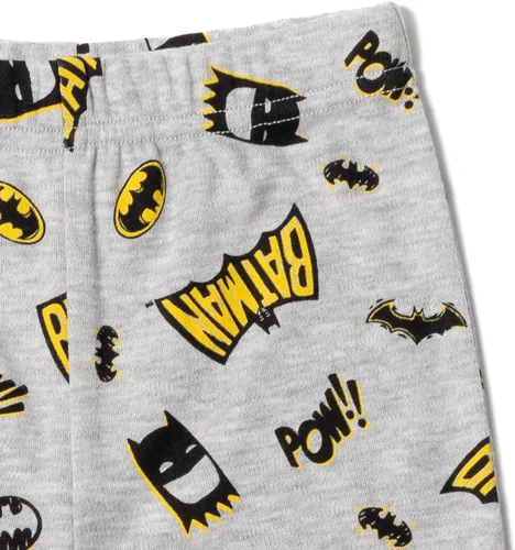 Vista 7 de DC Comics Conjunto de traje de 3 piezas para bebé de Batman body de peluche