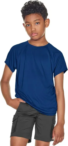 Vista 8 de ATHLIO Paquete de 2 camisetas de manga corta UPF 50+ para niños para exteriores, camiseta de natación para surf acuático, camiseta de natación UVSPF