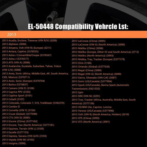 Vista 6 de Herramienta de aprendizaje TPMS para sensor de neumáticos GM, EL-50448 herramienta de activación y restablecimiento del sensor automático de presión