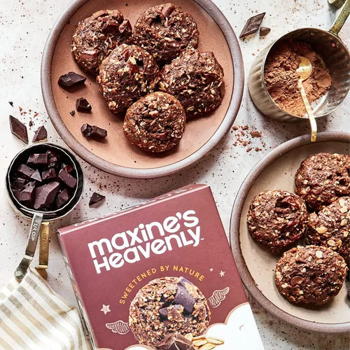 Vista 5 de Maxine's Heavenly Paquete variado de galletas, chispas de chocolate con mantequilla de maní y trozos de chocolate, galletas saludables endulzadas