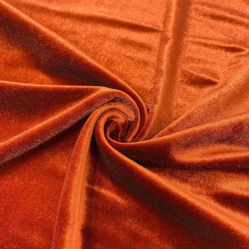 Vista 15 de Valentina Textile Inc La tela de terciopelo elástico mide 58/60 pulgadas de ancho (1 yarda, azul bebé)